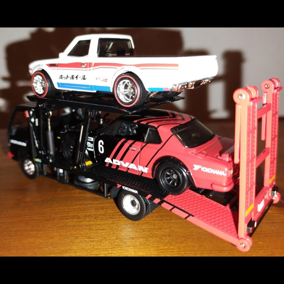 Tomica Limited Vintage Neo 1/64 LV-N191b Izu Elf Hanamidai Car Safety Loader Big Wide ADVAN Finished Product customer photo 2