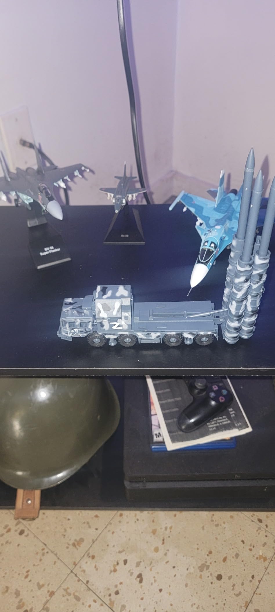 HANGHANG 1:100 Military Model Plane SU-34 Fullback Alloy Fighter Plane Model customer photo 2