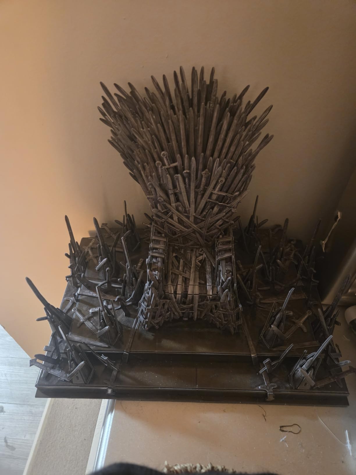 Game of Thrones Iron Throne 3D Model Kit, GOT Collectibles & Desk Decor, 219 Pieces customer photo 1