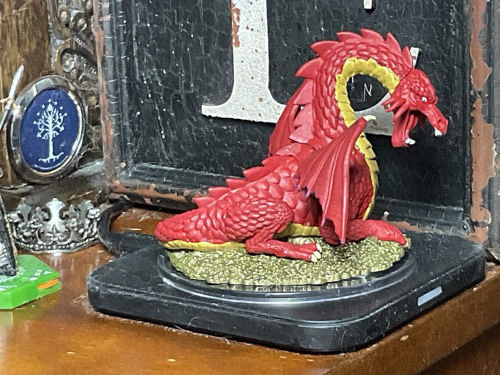 D&D Icons of The Realms: 50th Anniversary - Classic Red Dragon Boxed Miniature customer photo 2
