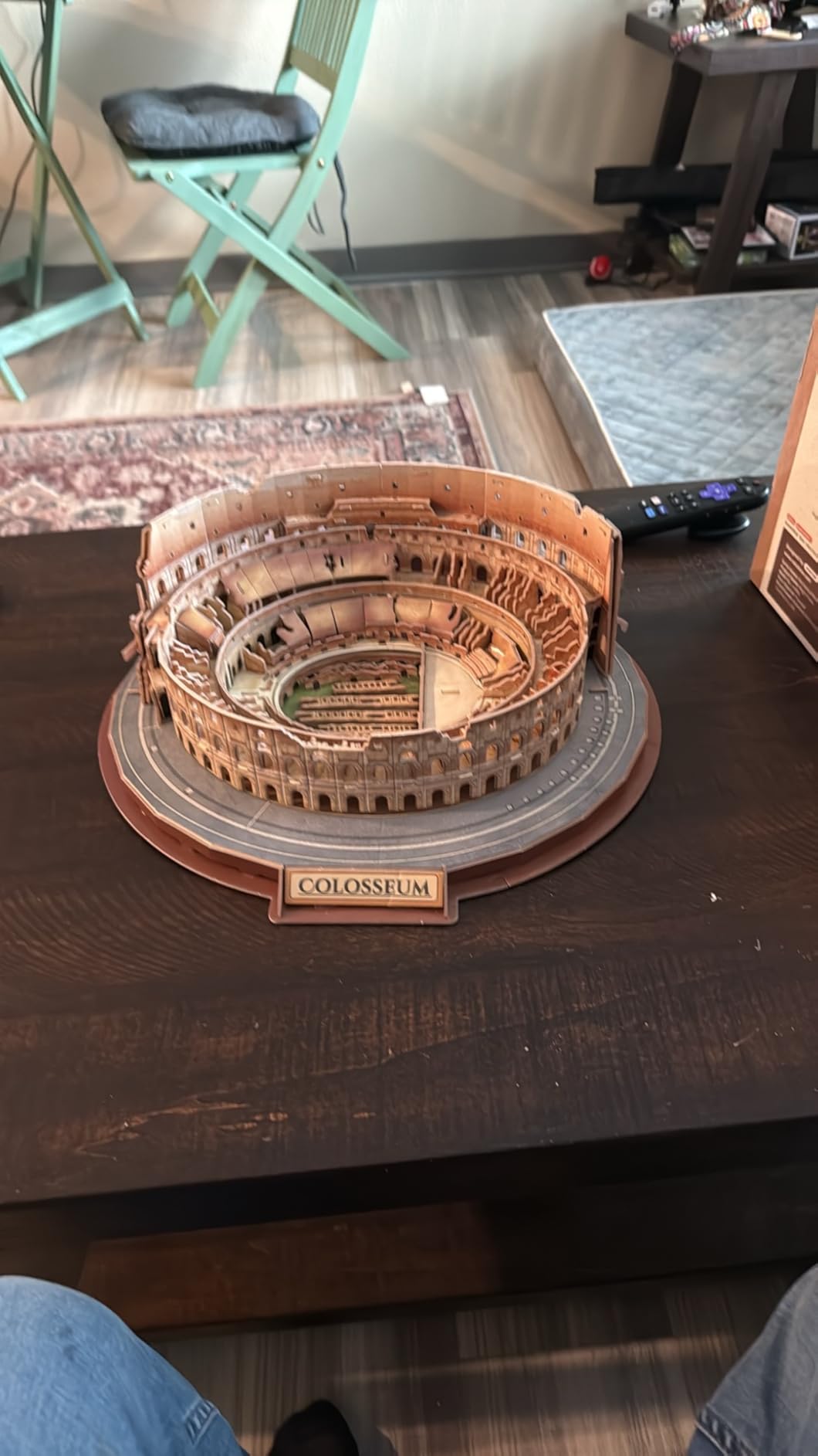 CubicFun 3D Puzzles for Adults Kids New Version Italy Rome Colosseum Jigsaw Puzzle DIY Building Model Kit Birthday Gift for Boys Girls Age 10+, 163 Pieces Easter Gift customer photo 1