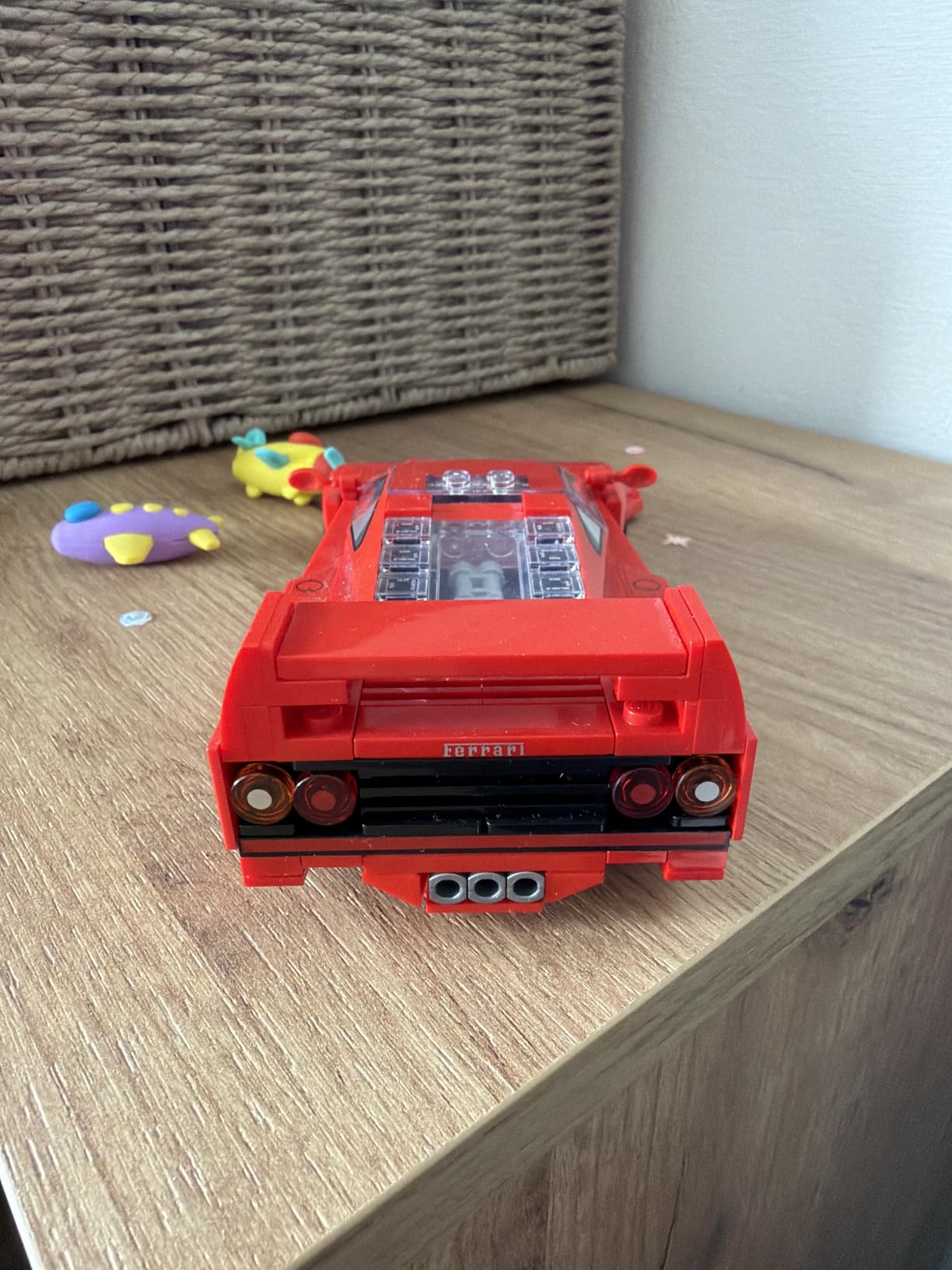 Speed Champions Ferrari F40 Supercar, Toy Car Model Building Set with Driver Minifigure, Collectible Ferrari Toy for Kids Ages 9 and Up, 76934 customer photo 2