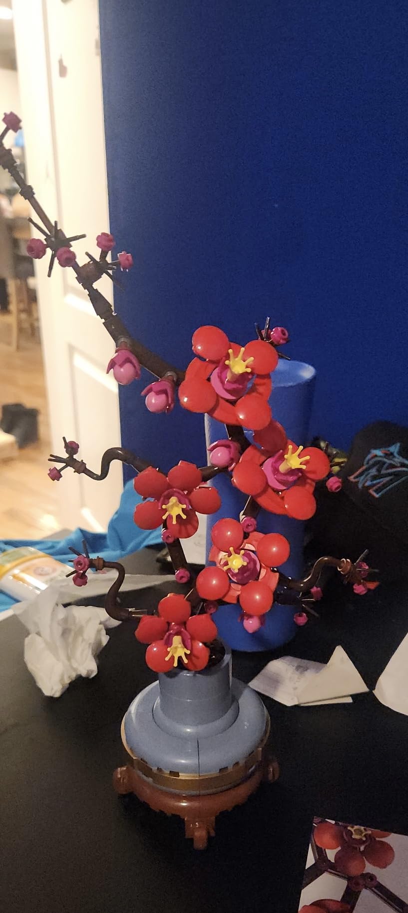 LEGO Botanicals Plum Blossom Building Sets for Adults - Artificial Flower for Dinner Table Centerpiece, Living Room Home Decor, Ages 18+ - DIY Craft Kits - Gift for Birthdays - 10369 customer photo 2