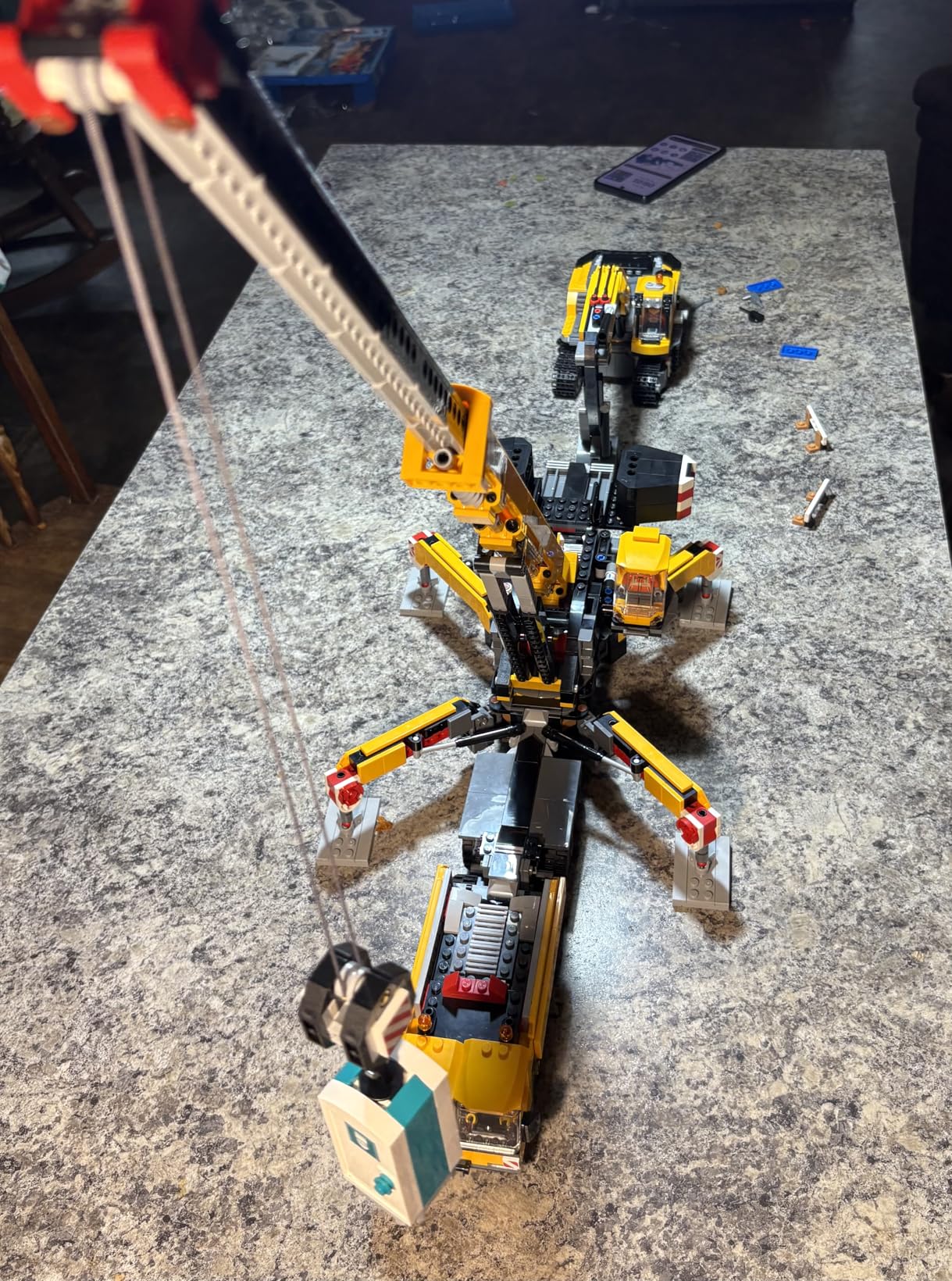 LEGO City Yellow Mobile Construction Crane Building Toy - Construction Toys for Boys & Girls, Ages 9+ Years - Gifts for Christmas - Pretend Play Set for Kids - 60409 customer photo 1