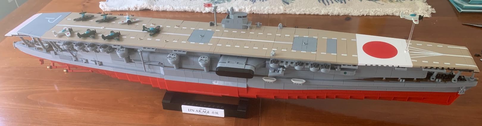 Historical Collection WWII - IJN Akagi Imperial Japanese Navy Fleet Carrier customer photo 1