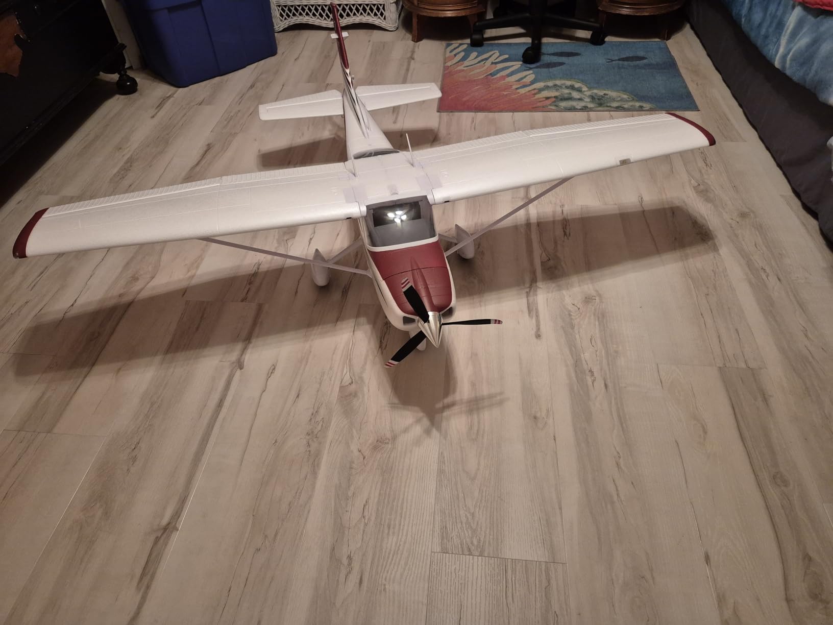 FMS 1500mm Cessna 182 Red 6 Channel Hobby RC Airplane PNP (No Radio, Battery, Charger) customer photo 1