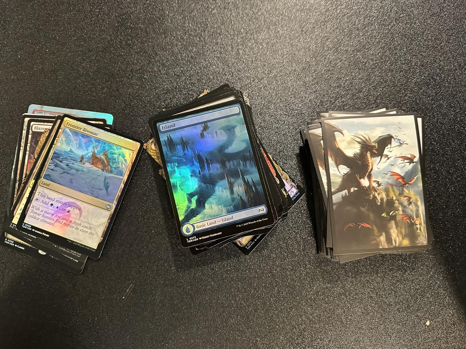 Please Stand by Card Sleeves - 100 Pack for MTG, Magic The Gathering, TCG Decks & More, Standard Size Card Sleeves for Trading Card Protection - Ideal for MTG Commander & Fallout Decks customer photo 2