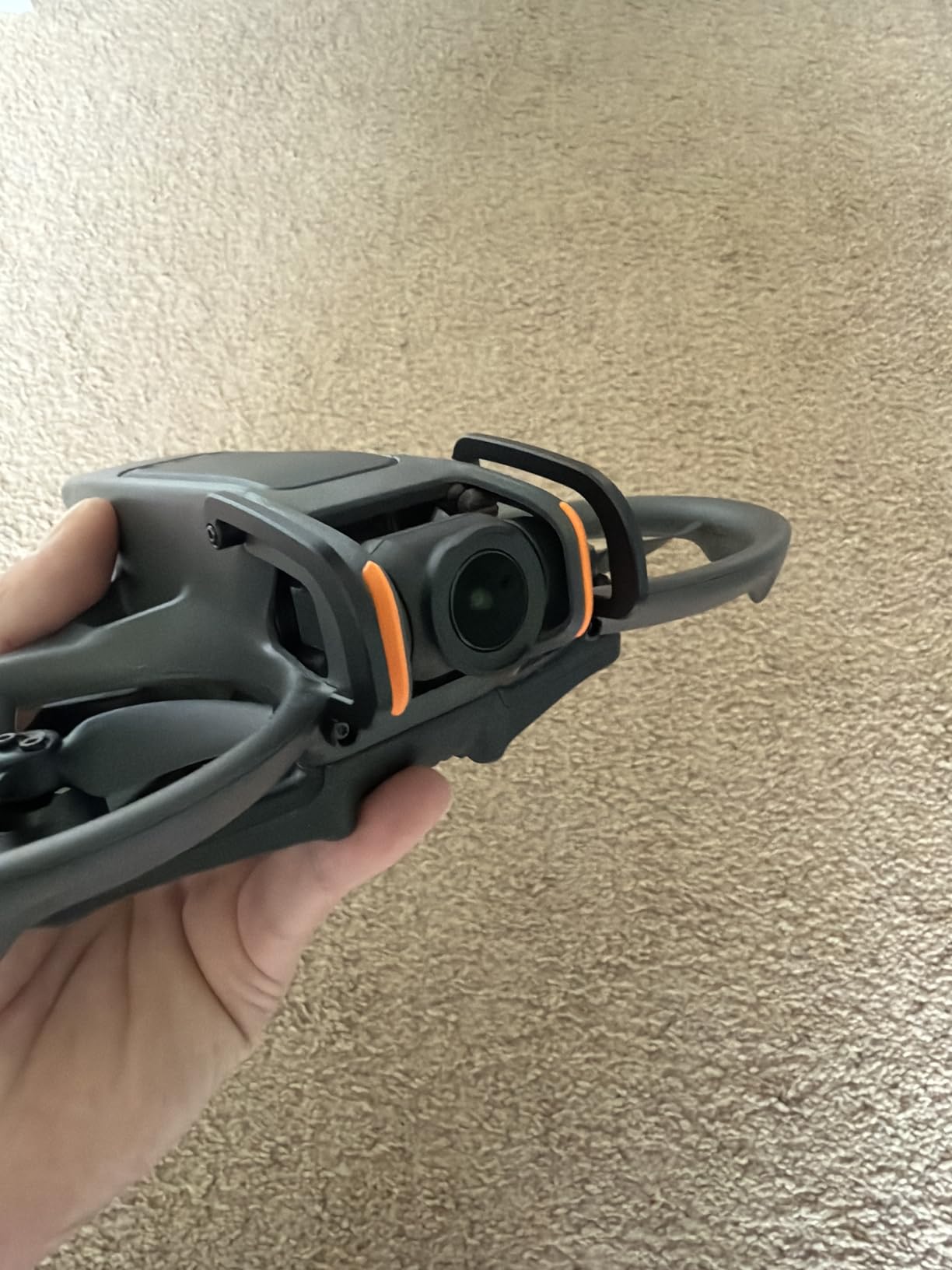 Arzroic Gimbal Bumper/Guard for DJI Avata 2 Accessories, Gimbal and Camera Lens Protector, Red customer photo 1