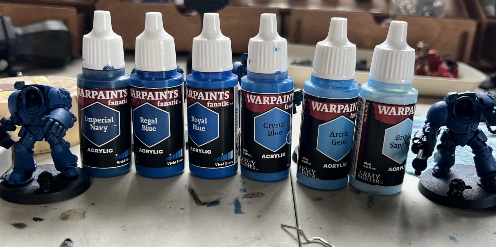 The Army Painter, Warpaints Fanatic Flexible Triad: Vibrant Greens, 6 x 18 ml acrylic paints - Miniature quality hobby paint for Dungeons and Dragons (DnD) & Warhammer Miniatures customer photo 1