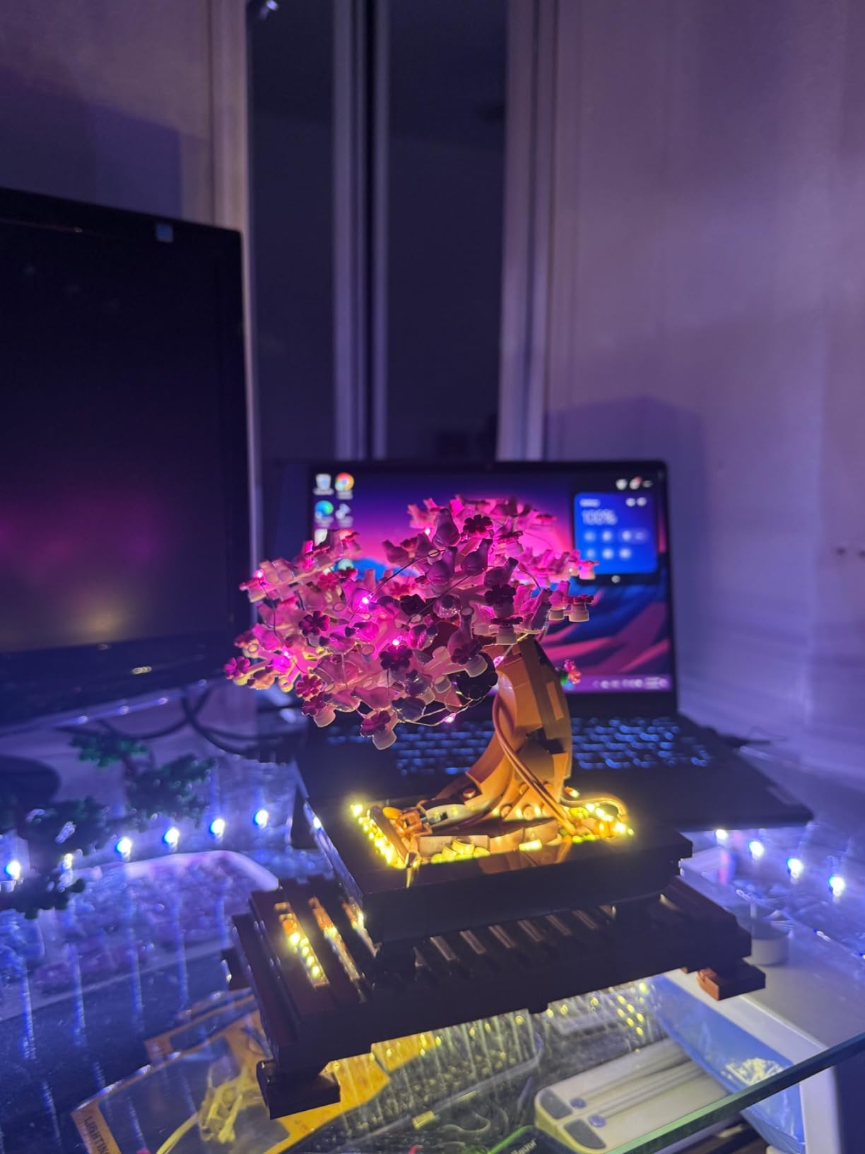 LED Lighting Compatible with LEGO Bonsai Tree 10281 - JUST Lights, Light Kit Compatible with LEGO 10281, Giving Light to Model, NOT Included The Model Set customer photo 1