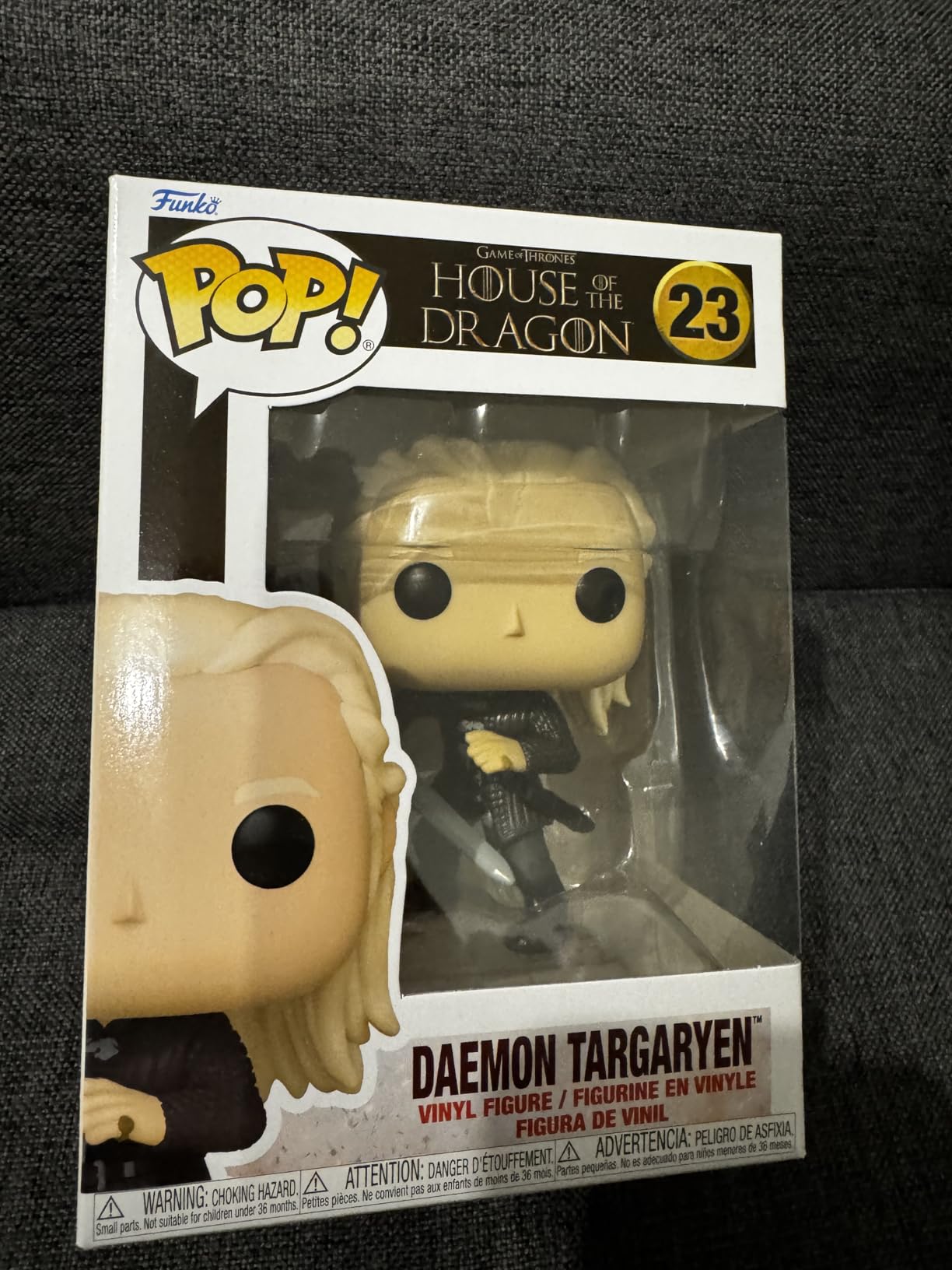 Pop Television: House of The Dragon - Daemon Targaryen - Collectable Vinyl Figure customer photo 2