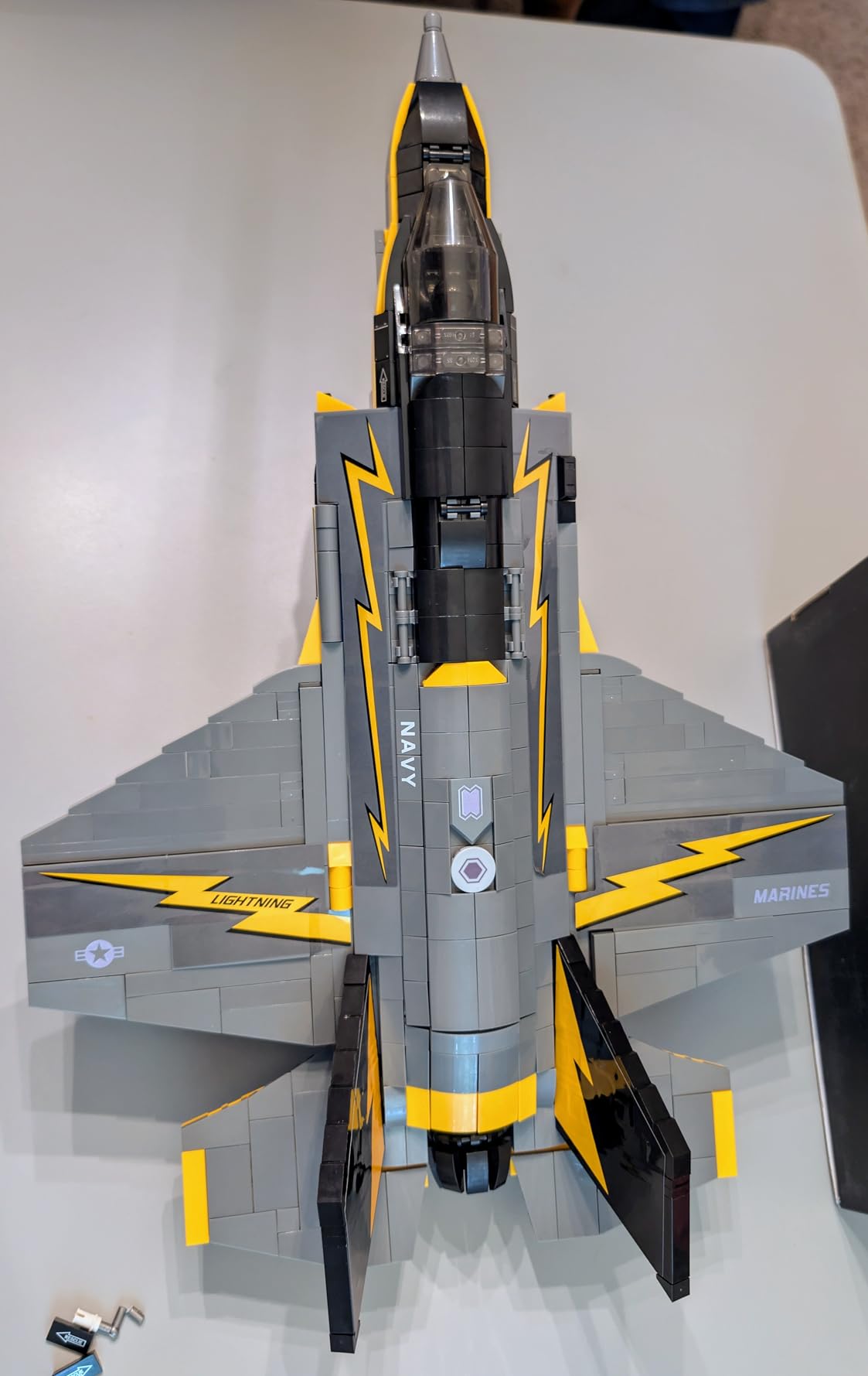 F-35b Fighter Jet Building Block Sets, Military Airplane Building Blocks for Adults (1268 Pcs) customer photo 1