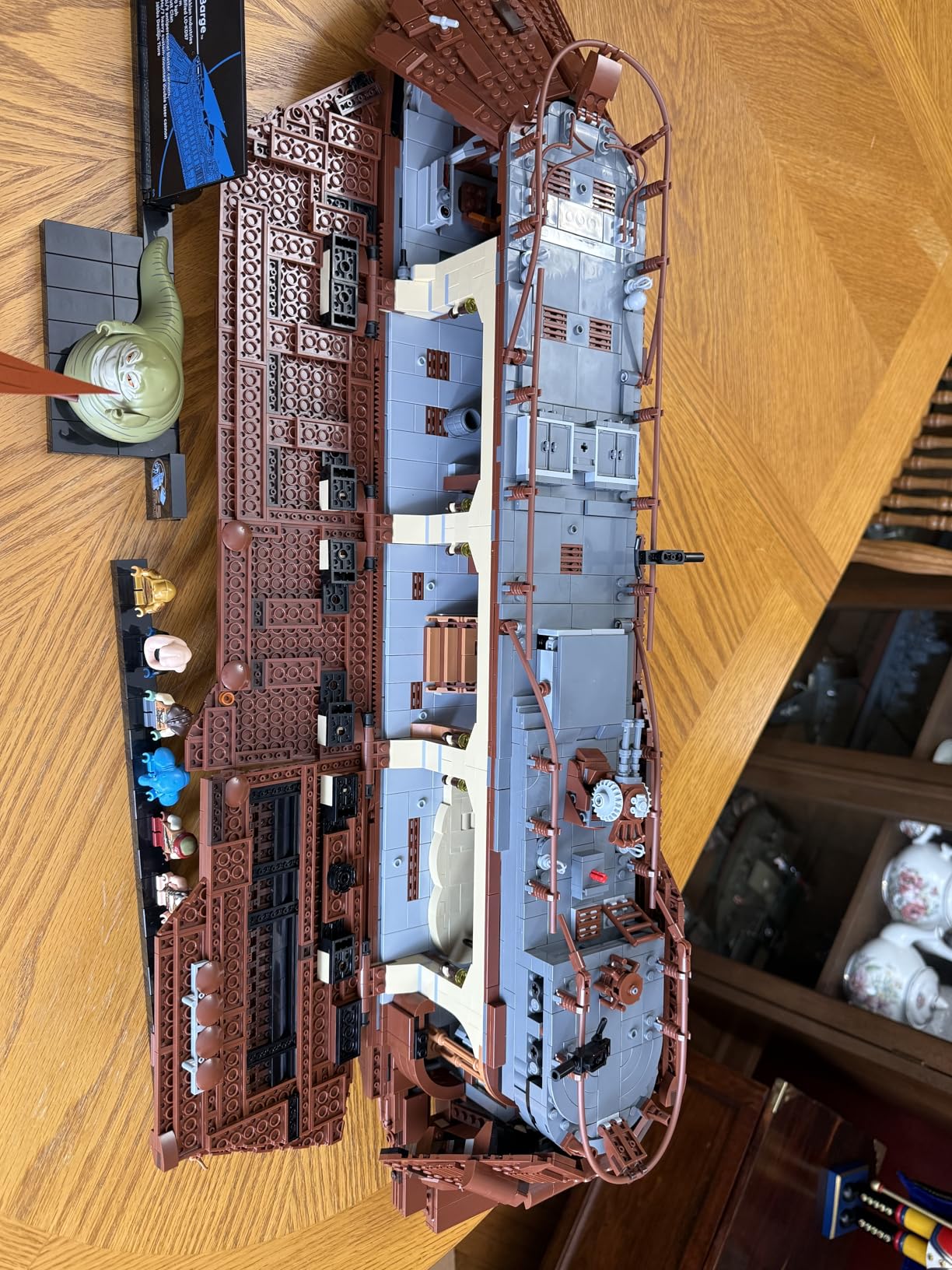 Star Wars Jabba's Sail Barge Building Sets for Adults - Star Wars Ship Collectibles Set for Fans - Building Kit with 450 Pieces, 11 Minifigures - Gifts for Men & Women - 75397 customer photo 1