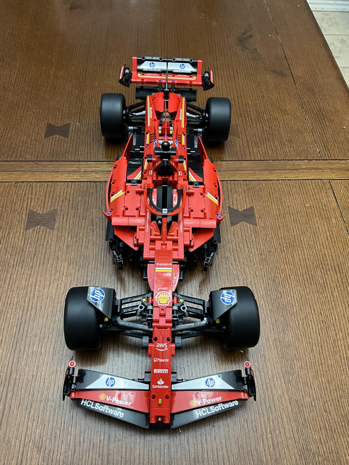 LEGO Technic Ferrari SF-24 F1 Model Car Kit - Building Set for Adults, Ages 18+ with Realistic Features - 42207 customer photo 2