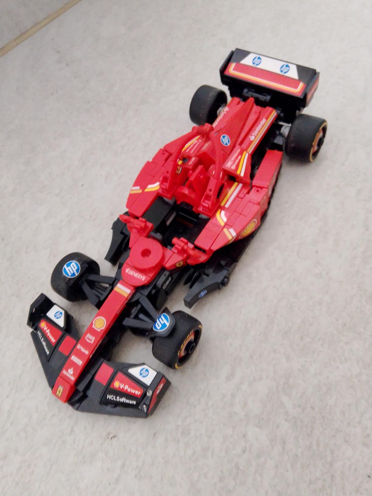 Speed Champions Ferrari SF-24 F1 Race Car Toys - Building Sets for Kids, Boys & Girls, Ages 10+ - Ferrari F1 Model Car Kits for Display or Play - Gift Ideas for Birthdays and Fans - 77242 customer photo 1