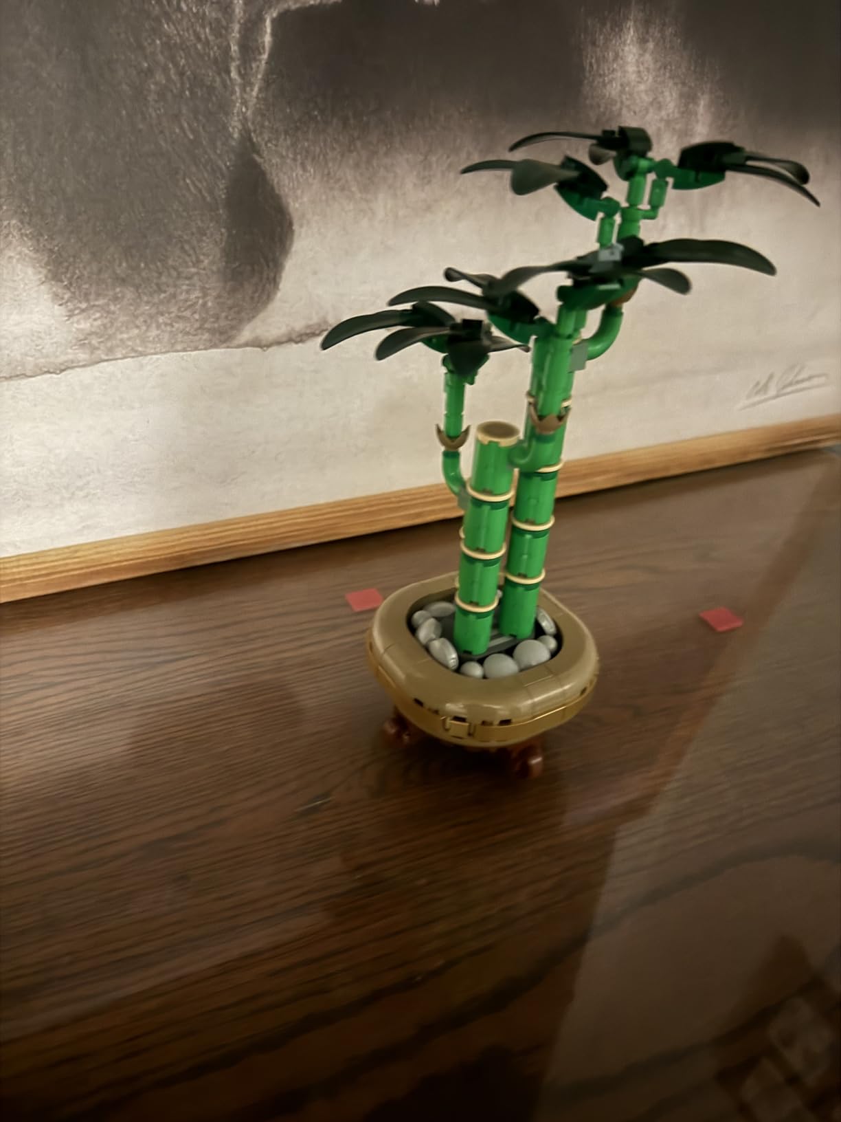 LEGO Botanicals Lucky Bamboo Building Set - Artificial Plant for Indoor Home Décor, Adults Ages 18+ - Gift for Birthdays for Him - Fake Plant Decoration for Table, Desk, Office - 10344 customer photo 1