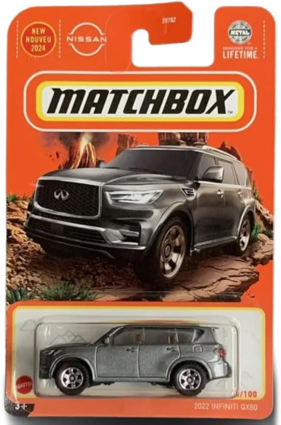 Matchbox 2022 Infiniti QX80 Diecast Car Model, 1:64 Scale, Gray customer photo 1