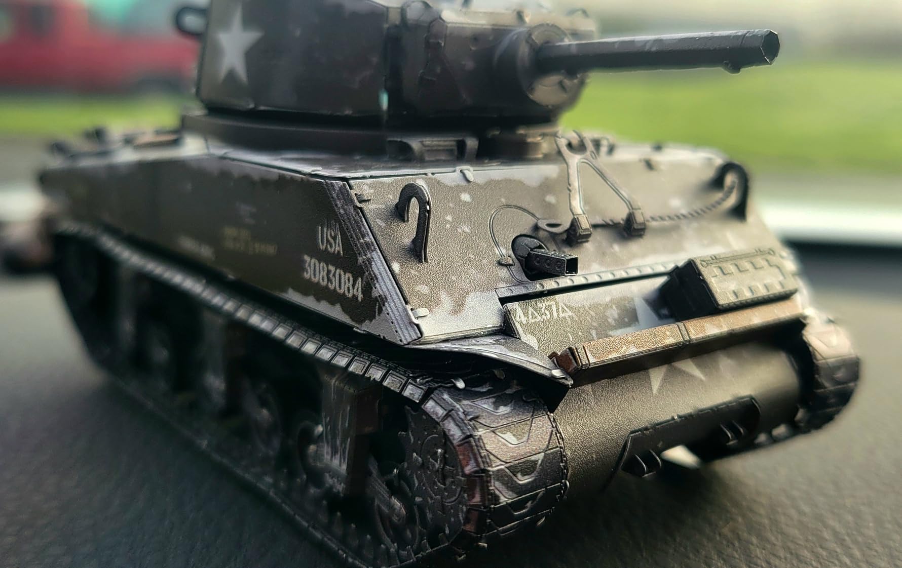 Metal Earth Premium Series M4 Sherman Tank 3D Metal Model Kit Fascinations customer photo 2