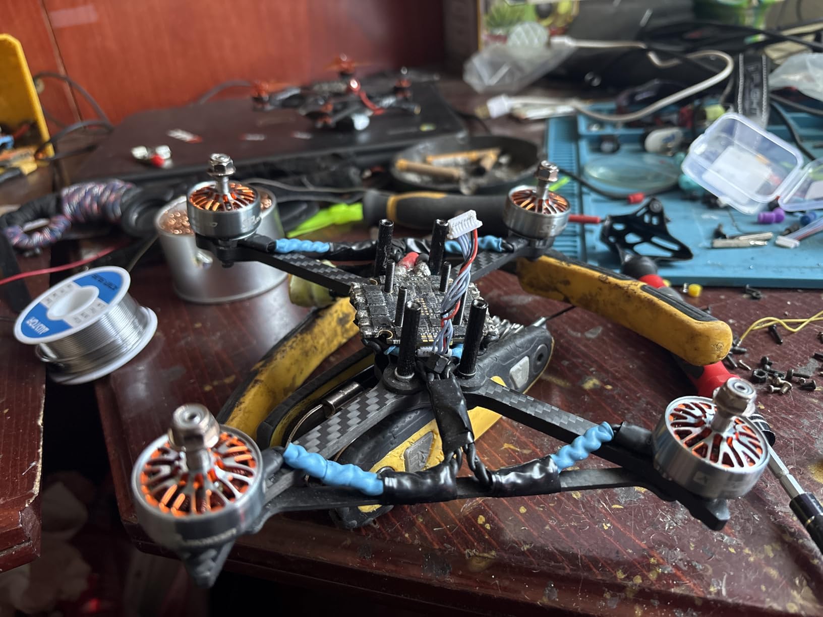 SPARKHOBBY XSPEED 2207.5 2207 1700KV 1900KV 2450kv 4~6S Lipo FPV Brushless Motor for 5inch Propeller GF51466 Quadcopter Drones (1PC 2207.5 1700KV) customer photo 2
