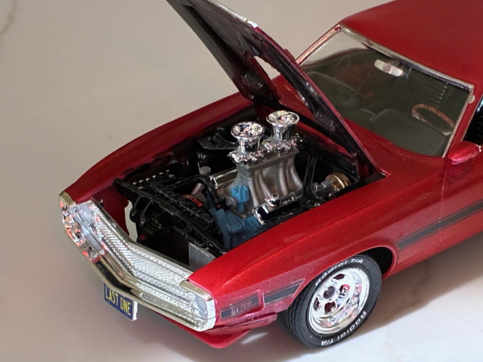 14563 1970 Shelby GT-500 1:25 Scale 112-Piece Skill Level 4 Model Building Kit customer photo 2