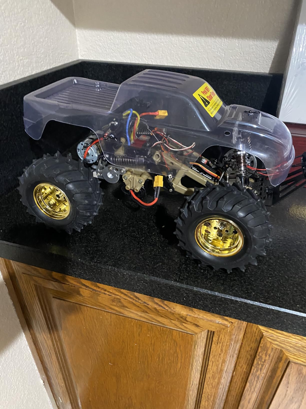 SummitLink Custom Body Compatible for 1/10 Scale RC Car or Truck (Police Black) customer photo 2