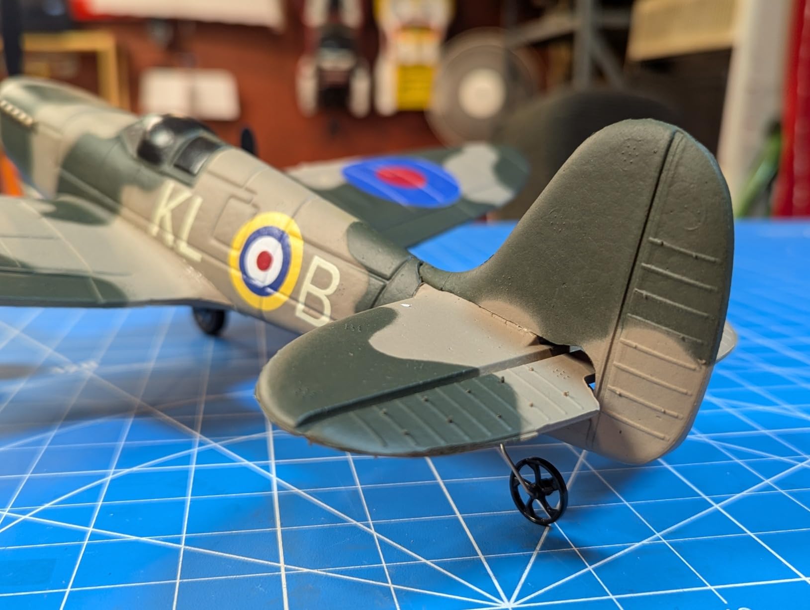 3 Channel RC Plane Spitfire Fighter, Remote Control Warbird Ready to Fly, 2.4GHz 6-axis Gyro Stabilizer, Easy to Fly for Kids & Beginners customer photo 2