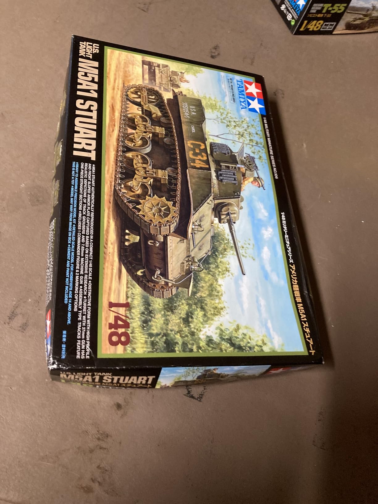 Tamiya 32606 1:48 US M5A1 Stuart Light Tank (1) - Model Kit customer photo 2