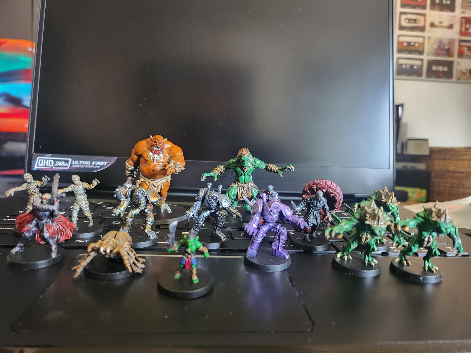 Classic Encounters - Expansion Set I - 60 Iconic DND Miniatures Bulk Monsters, Unpainted Tabletop RPG DND Minis, D&D Miniatures, Fantasy Figurines, Dungeons & Dragons Minis, 28mm, Assembled Unprimed customer photo 1