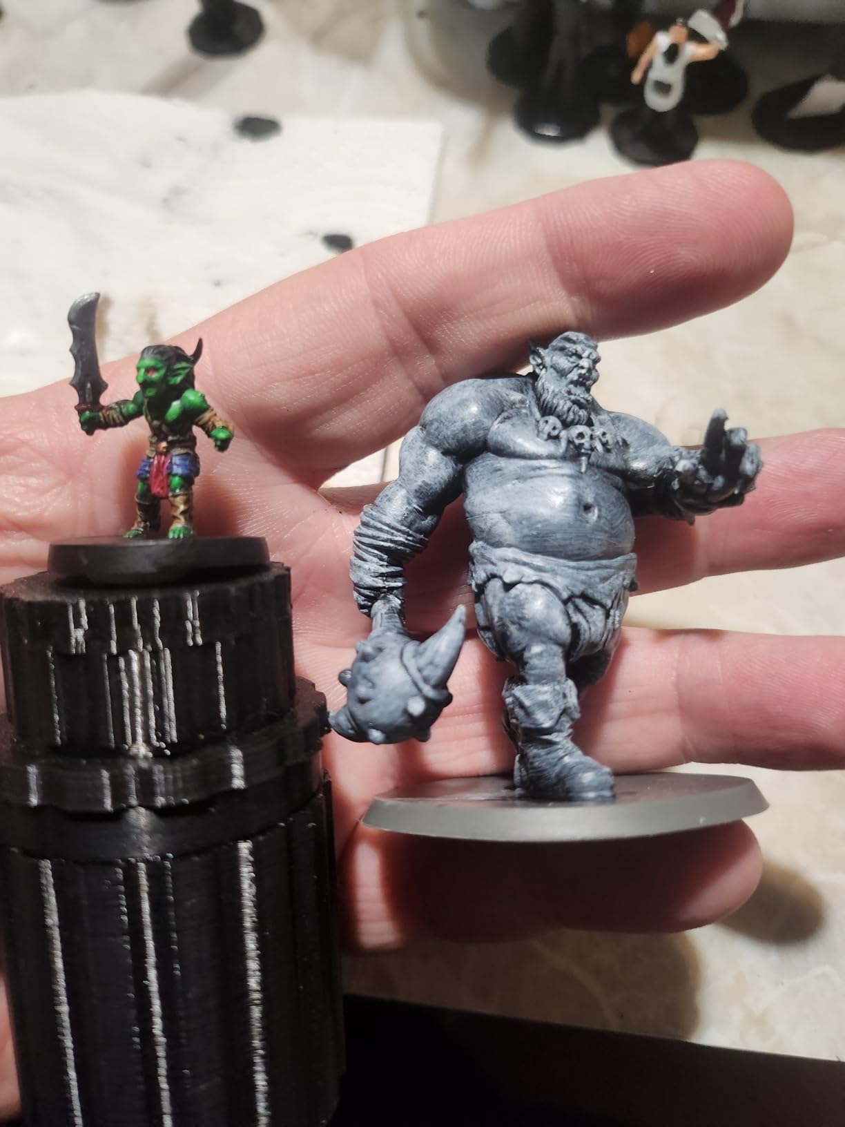 Classic Encounters - Expansion Set I - 60 Iconic DND Miniatures Bulk Monsters, Unpainted Tabletop RPG DND Minis, D&D Miniatures, Fantasy Figurines, Dungeons & Dragons Minis, 28mm, Assembled Unprimed customer photo 2