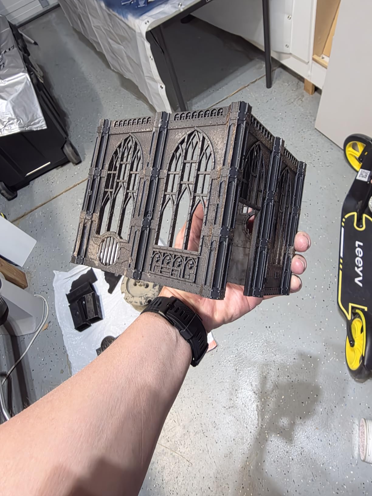 Gothic Sector Terrain Set: 28mm Scale Buildings & Scatter Terrain for 2000-Point Competitive 40k Games (Gothic Sector Cathedral) customer photo 1
