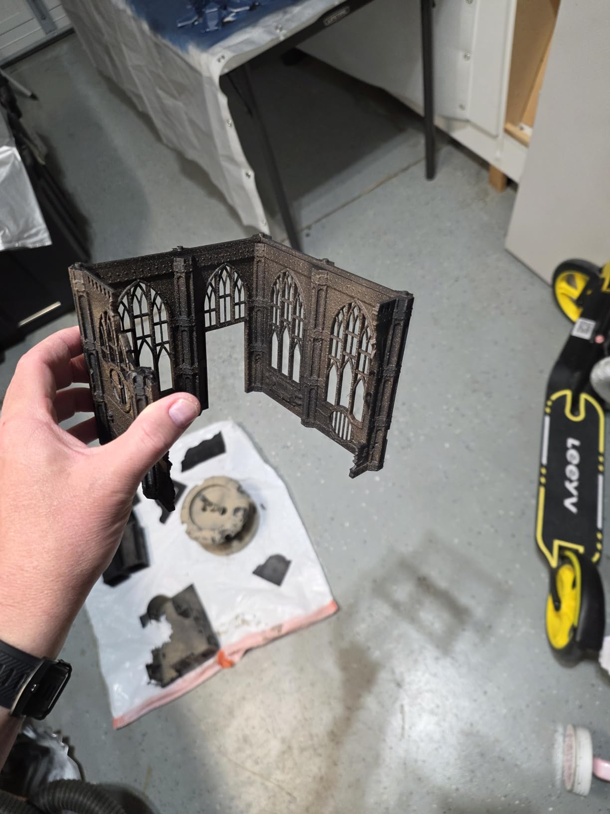 Gothic Sector Terrain Set: 28mm Scale Buildings & Scatter Terrain for 2000-Point Competitive 40k Games (Gothic Sector Cathedral) customer photo 2
