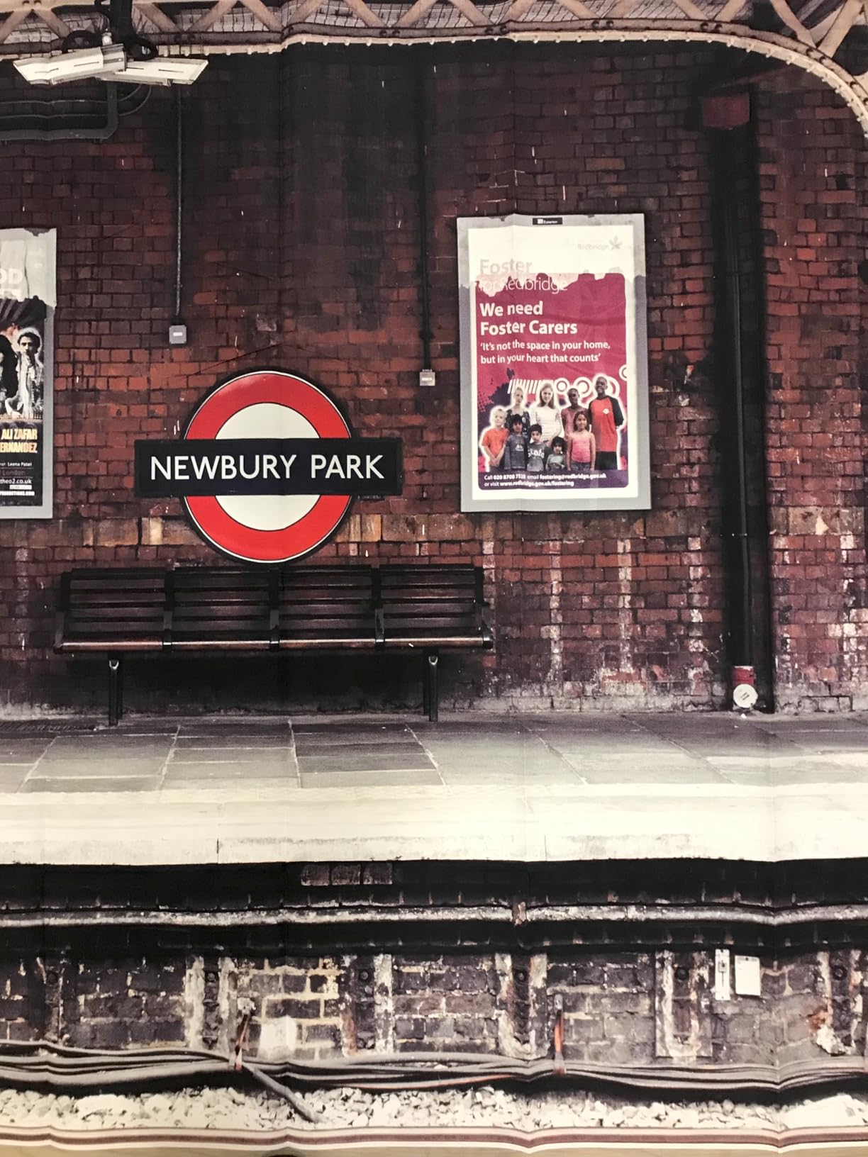 Train Station Backdrop 7x5ft Nostalgic Railway customer photo 2