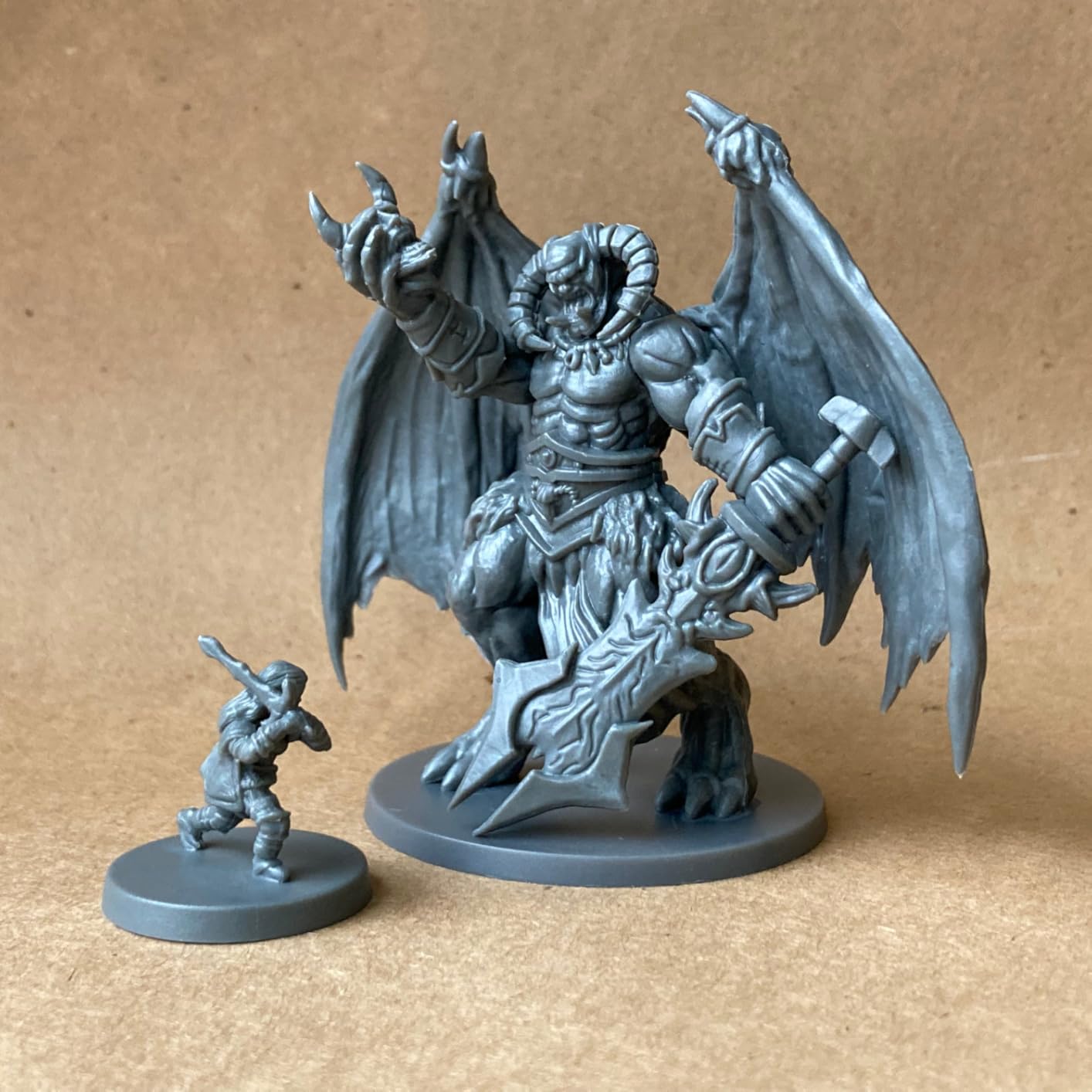 Classic Heroes - Mercenary Guild - 51 Paintable Characters for DND Miniatures Bulk I 28mm Dungeons Dragons D&D Miniatures I DND Minis D&D Figures Dungeons Dragons Figures Pathfinder Compatible customer photo 1
