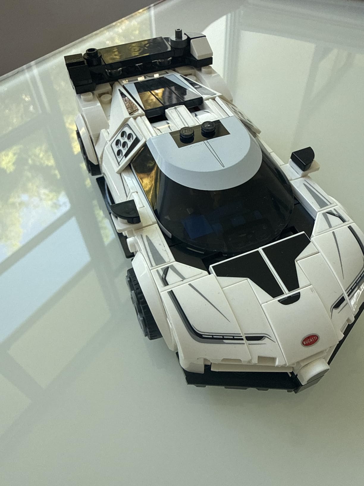 LEGO Speed Champions Bugatti Centodieci Hyper Sports Car Toy - Model Kit & Pretend Play Toy for Boys & Girls, Ages 9+ - Italian Model Car Kit for Racing Fans - Gift Idea for Birthdays - 77240 customer photo 2