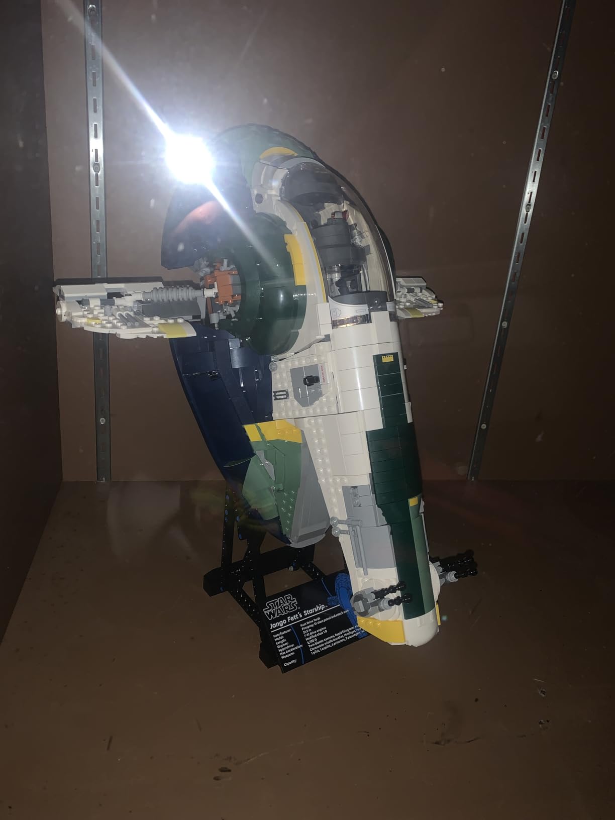 Star Wars Jango Fett's Firespray-Class Starship Building Set for Adults - Attack of The Clones Collectible Model Kit and Room Decor - DIY Gift Idea for Men, Women, & Any Fans, Ages 18+ - 75409 customer photo 1