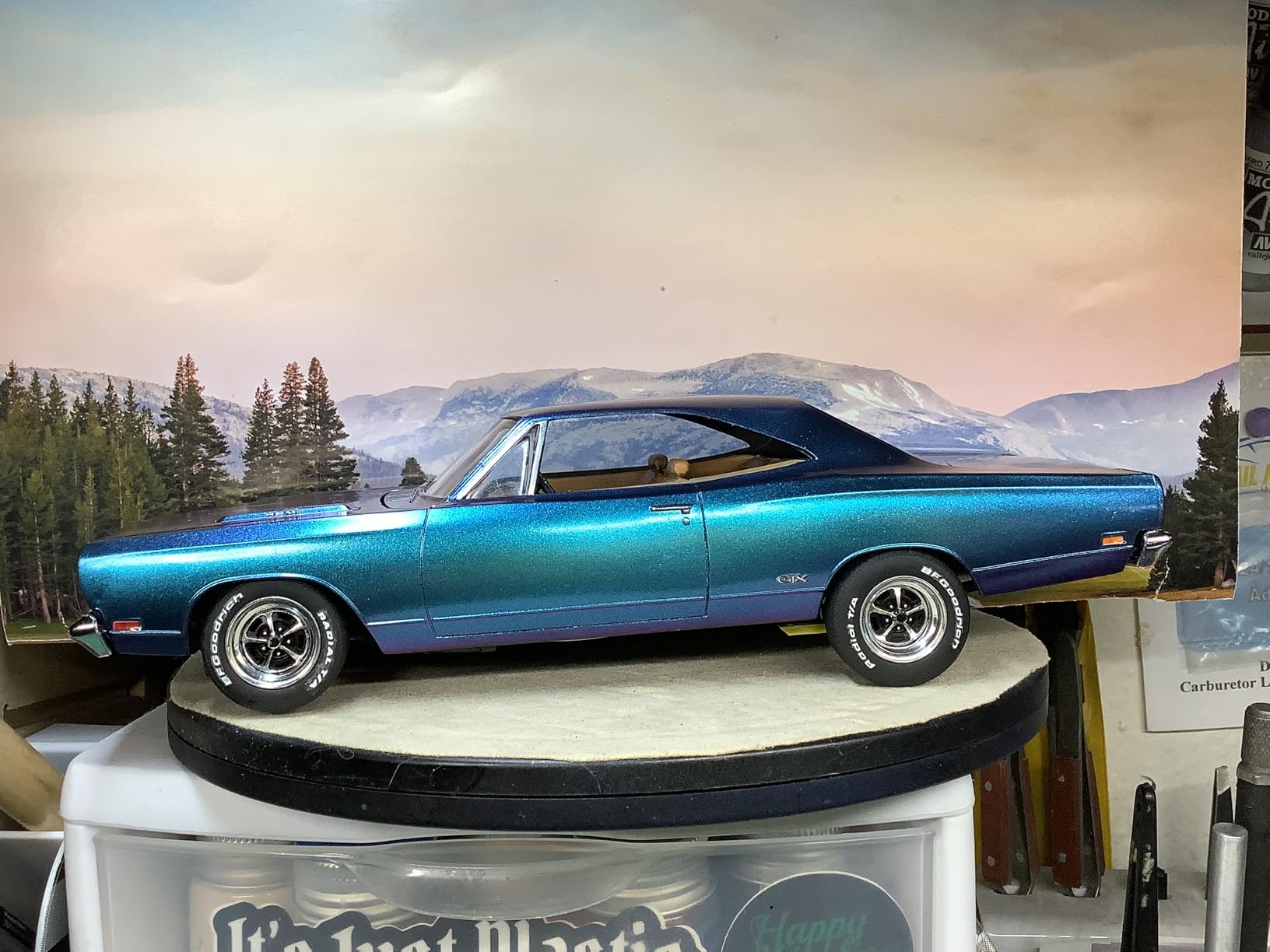 AMT 1969 Plymouth GTX Hardtop Model Kit 1:25 Scale customer photo 1
