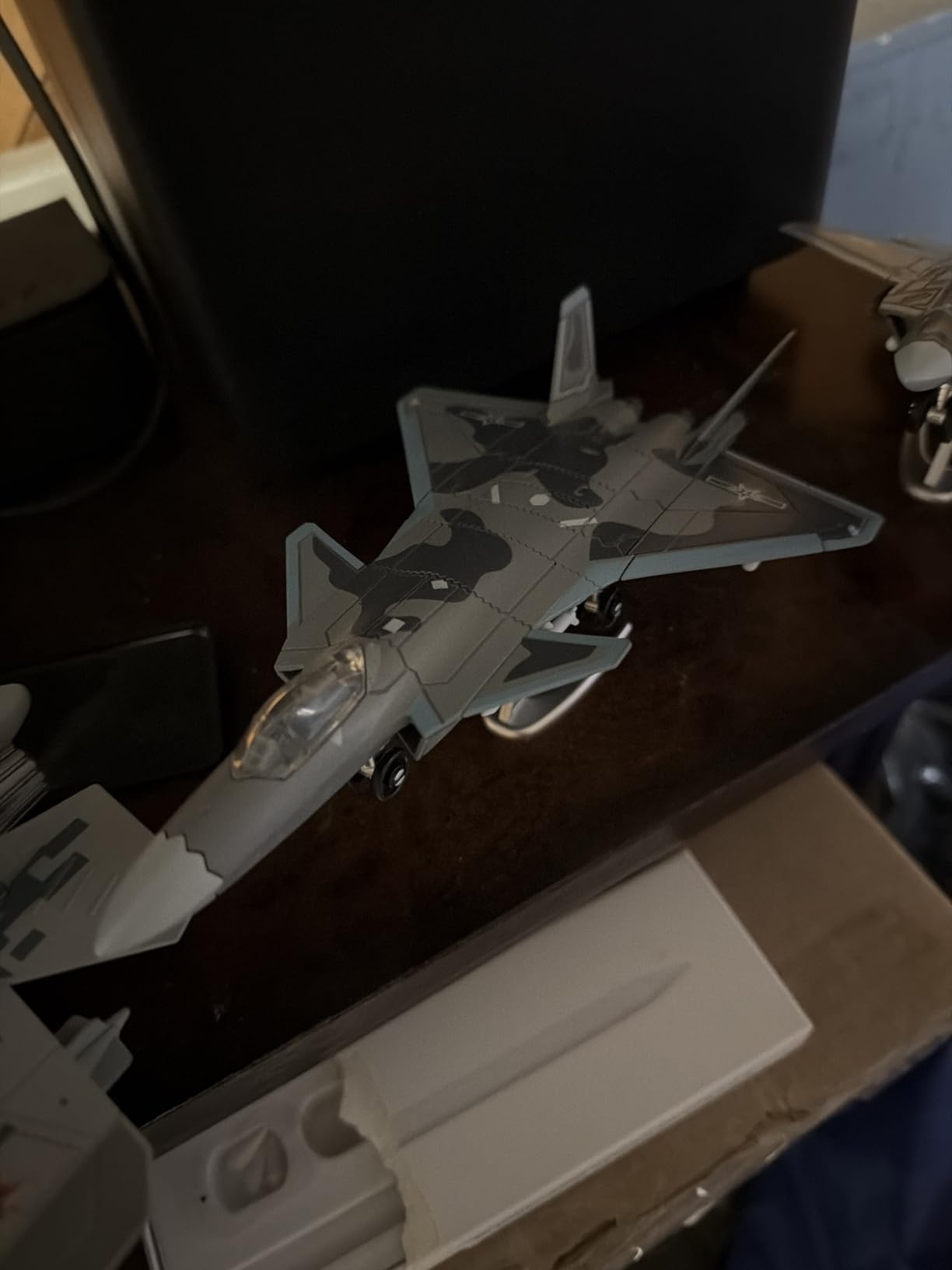 1:72 Scale J-20 Highly Detailed Plastic Assembly Model Kit Accurate Reproduction with Paint Scheme Collector's Choice Gift for Adults and Kids(44PCS) customer photo 1