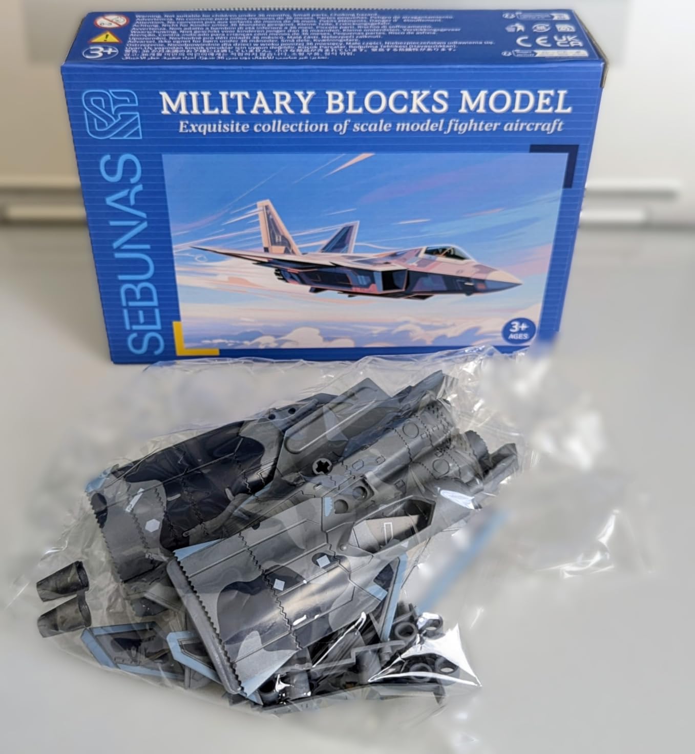 1:72 Scale J-20 Highly Detailed Plastic Assembly Model Kit Accurate Reproduction with Paint Scheme Collector's Choice Gift for Adults and Kids(44PCS) customer photo 2