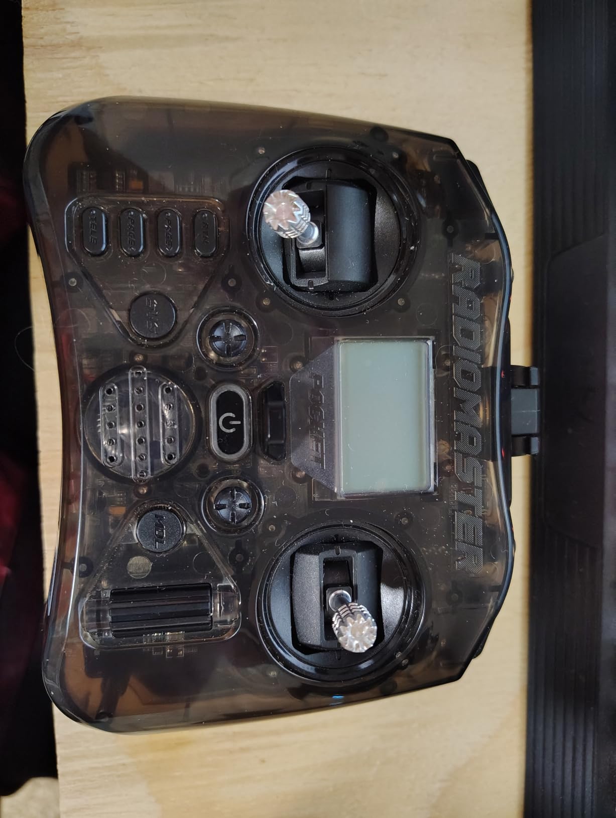 RadioMaster Pocket Hall Gimbal Transmitter Remote Control Portable Lightweight Built in LED Light Foldable Antenna Mode 2 (ELRS-Charcoal) customer photo 1