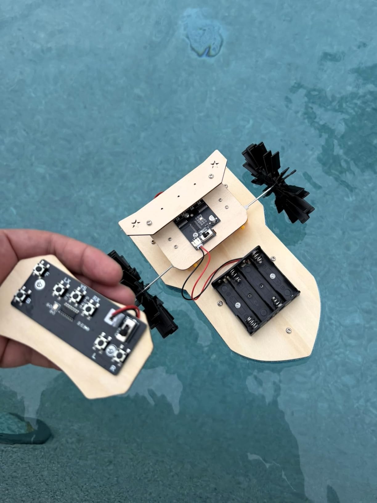 RC Boat, Building Kit for Kids Ages 8-12, Paddle Boat, STEM Science Kit for Boys & Girls customer photo 1