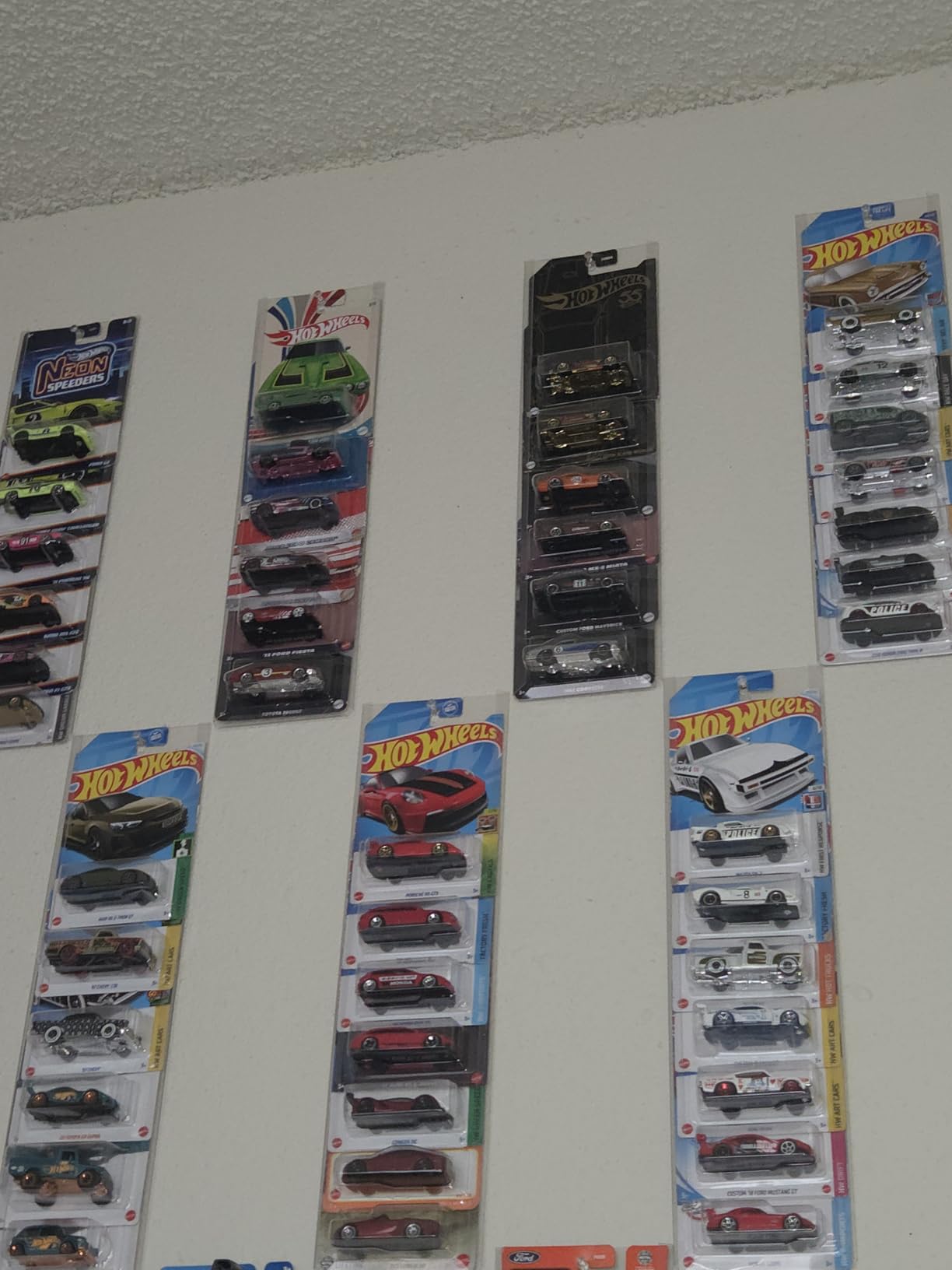 24 Pcs Clear Display Case for Packaged Model Cars - Wall Mount, Holds up to 240 Cars customer photo 1