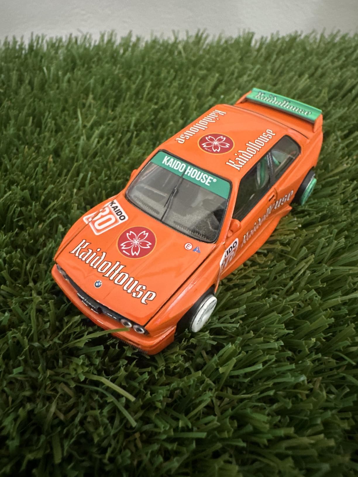 Diecast Model Car Compatible with Kaido House x Mini GT 1:64 BMW M3 (E30) Kaido GT V2 Purple Limited Edition KHMG216 customer photo 1