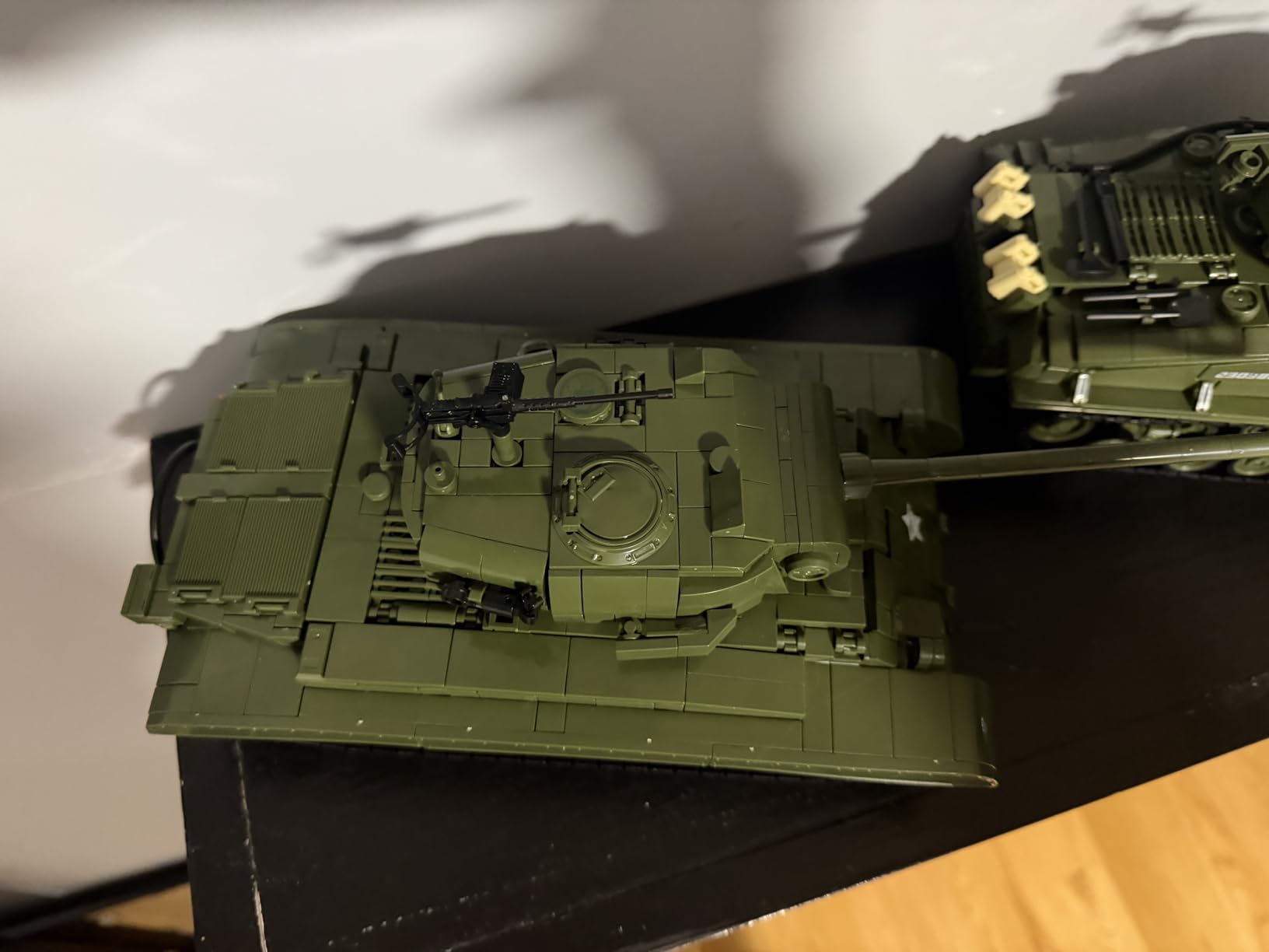 M26 Pershing Tank Building Set, WW2 Military Vehicles Collectible Army Model for Boys & Adults Home Decor customer photo 1