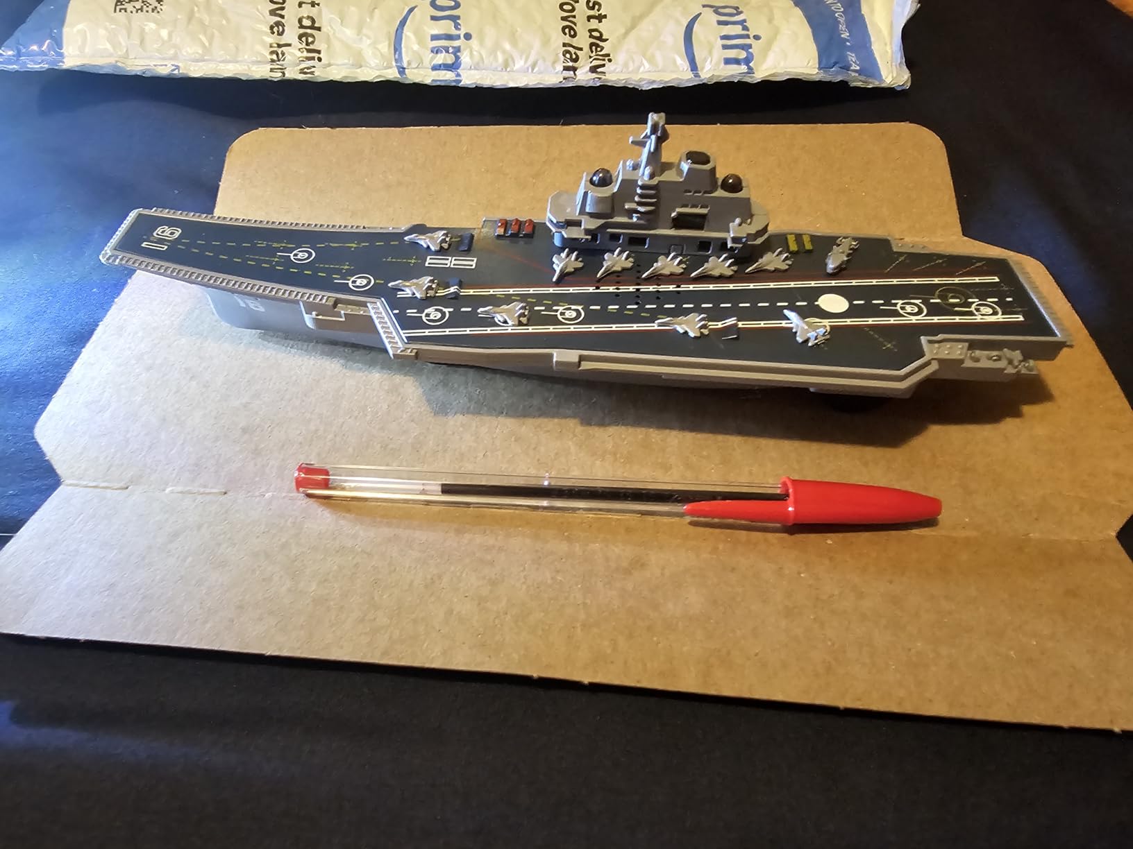 OTONOPI 17 Inch Battleship Toy, 1/350 Scale Plastic Military Warship Model USS Arleigh Burke DDG 51 Destroyer, Navy Model Ship with Display Stand Collection Gifts for Kids,Teens and Adults customer photo 1