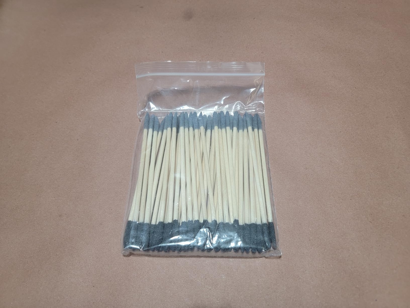 50PCS Premium Sanding Sticks, Double End Matchsticks Sanding Twigs of 120/280 Grit, Fine Detailing Polishing Sticks for Plastic Models/Wood/Metal/Small Area/Hole Sanding, 5.4 x 0.2 Inch customer photo 2