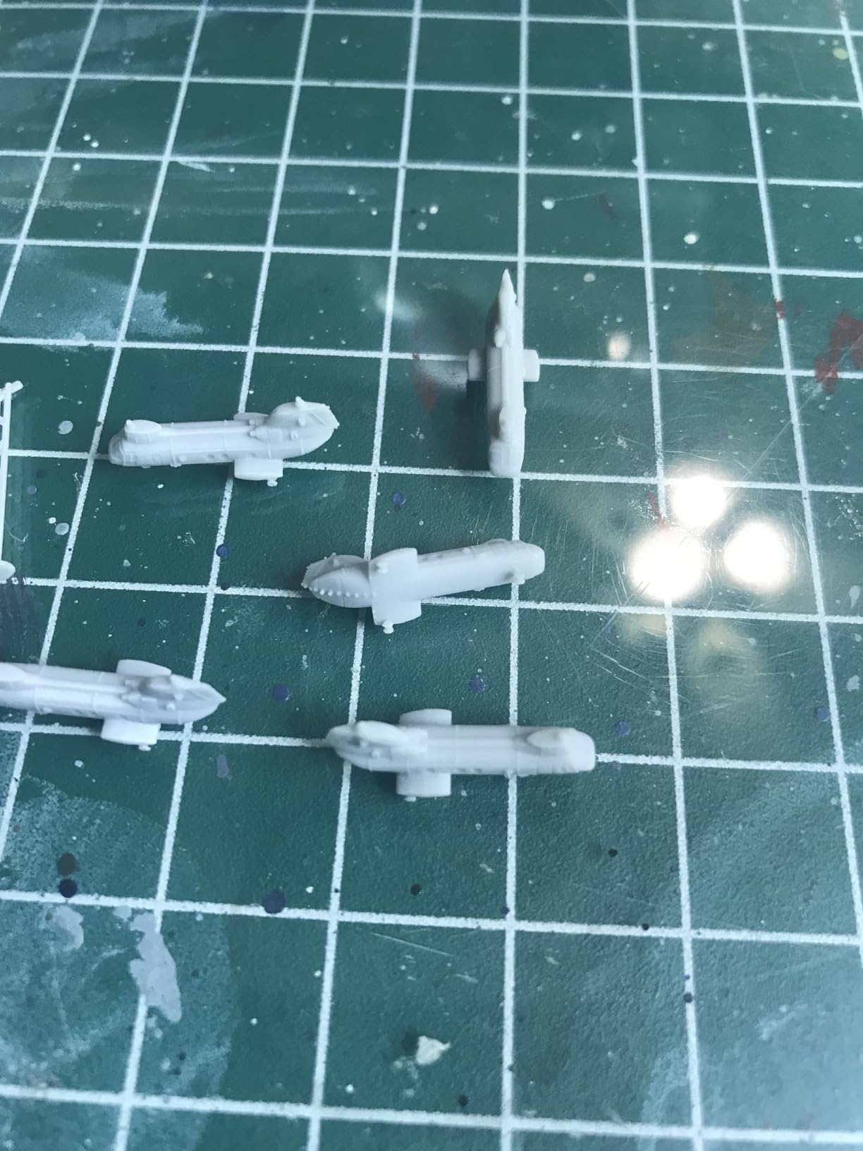 5PCS CH-46 Sea Knight Military Helicopter Resin Model - 1/350 Scale 3D Model for Diorama Display customer photo 1