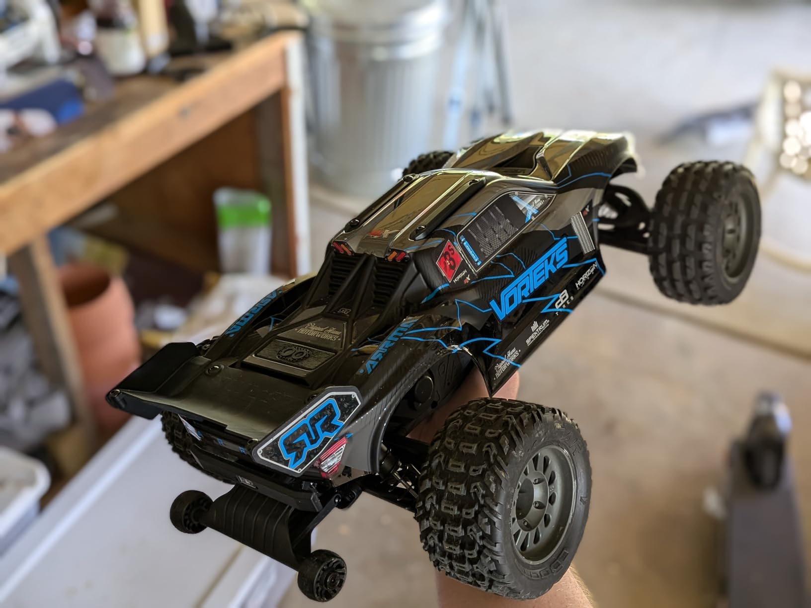 ARRMA RC Truck 1/10 VORTEKS 223S DSC 2WD RTR Brushless Stadium Truck, Blue customer photo 1