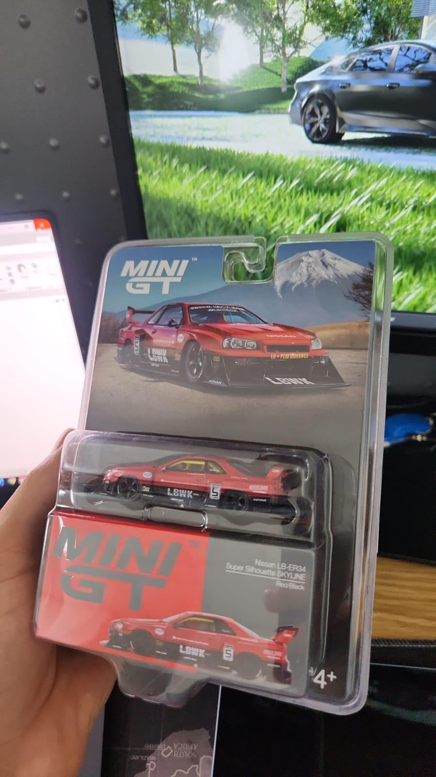 Diecast Model Car Compatible with Mini GT 1:64 Nissan Skyline LB-ER34 Super Silhouette Black Limited Edition MGT00844 customer photo 1