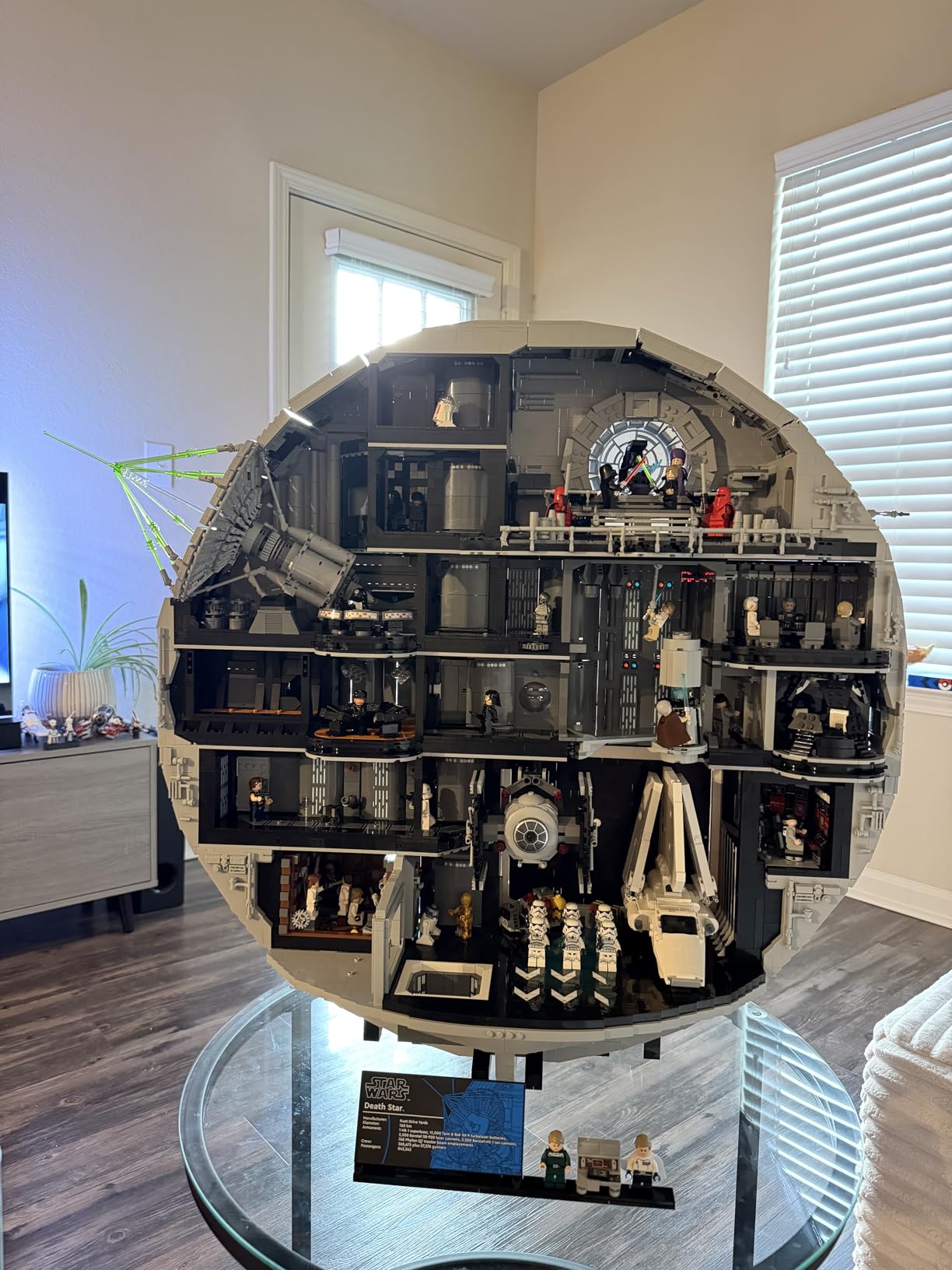 LEGO Star Wars Death Star Building Set for Adults, Ages 18+ - Collectible & Room Decor for Office, Bedroom, or Book Shelf - Fun Activity for Men, Women, & Movie Fans - Gift Idea for Birthdays - 75419 customer photo 1