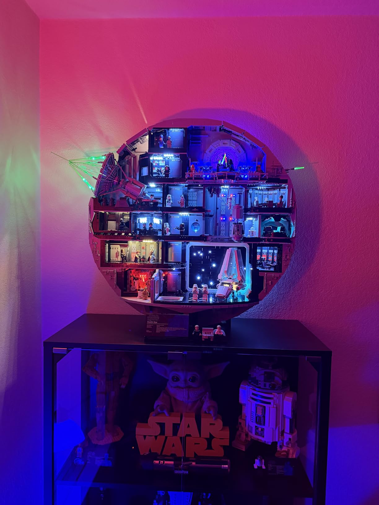 LEGO Star Wars Death Star Building Set for Adults, Ages 18+ - Collectible & Room Decor for Office, Bedroom, or Book Shelf - Fun Activity for Men, Women, & Movie Fans - Gift Idea for Birthdays - 75419 customer photo 2